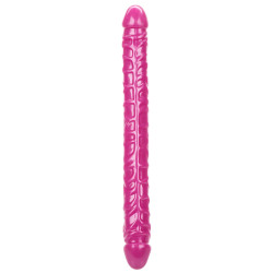 Size Queen Calexotics Double Gode Size Queen 43 x 4.2cm Rose